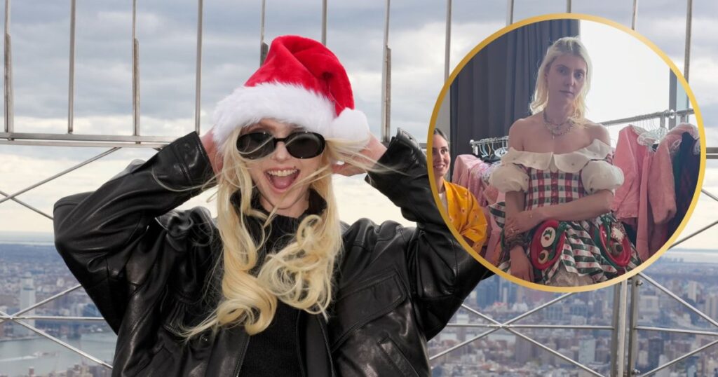 Taylor Momsen Tries on Original Cindy Lou Who Costume from 'The Grinch'