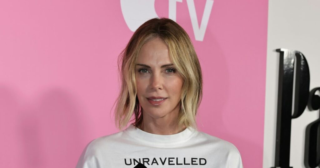 Charlize Theron's First Red Carpet of 2026 Signals a Graphic Tee Renaissance
