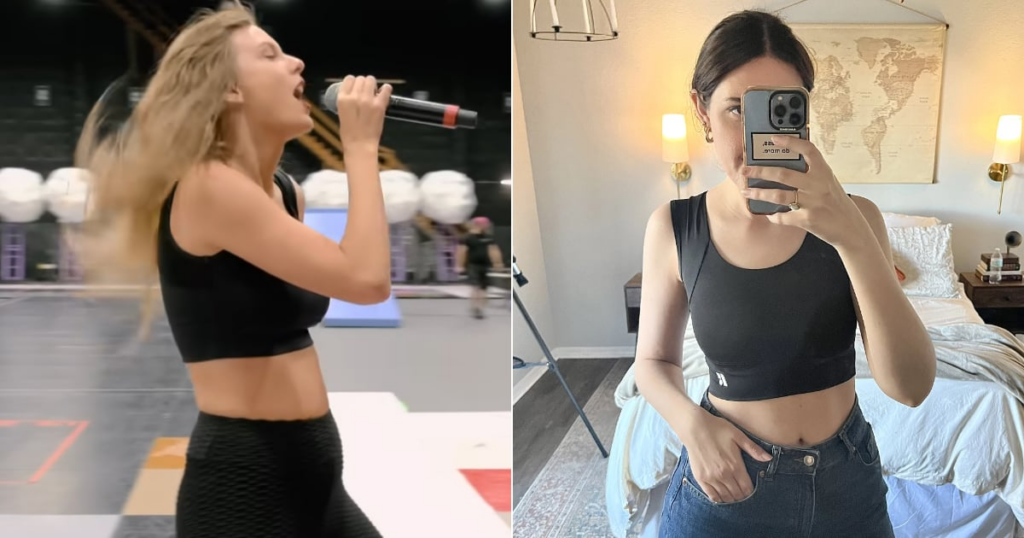 I Tried Taylor Swift's Posture-Correcting Sports Bra