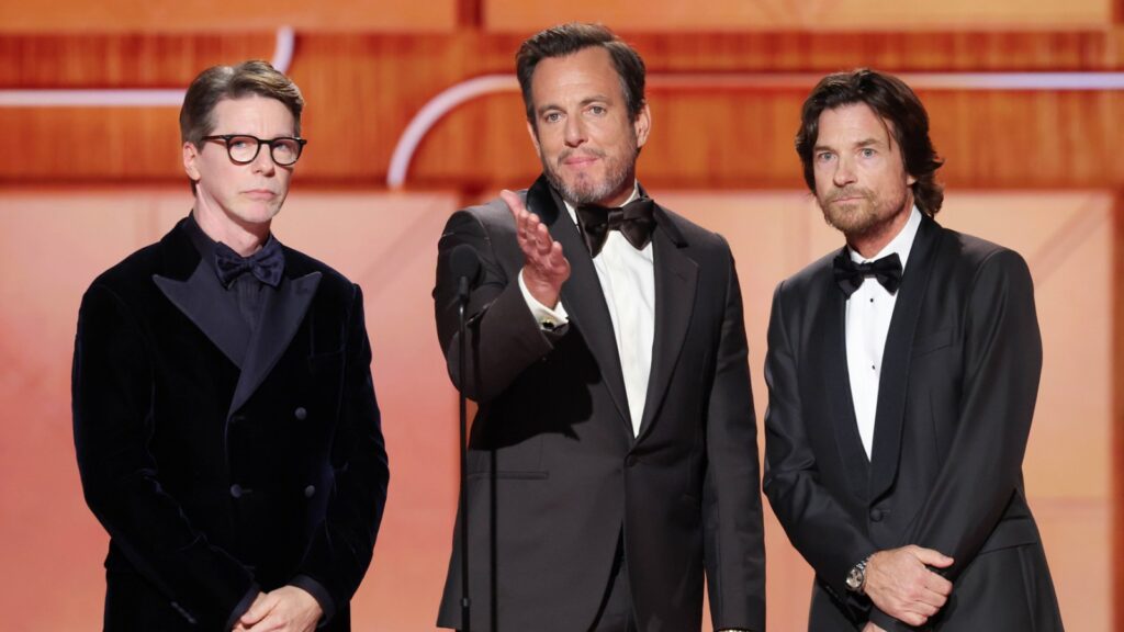 Will Arnett, Sean Hayes Roast Jason Bateman at 2026 Golden Globes