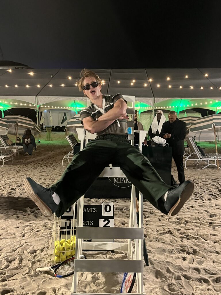 Crocodiles, Influencers, and Tennis Pros: Club Lacoste Takes the Miami Open