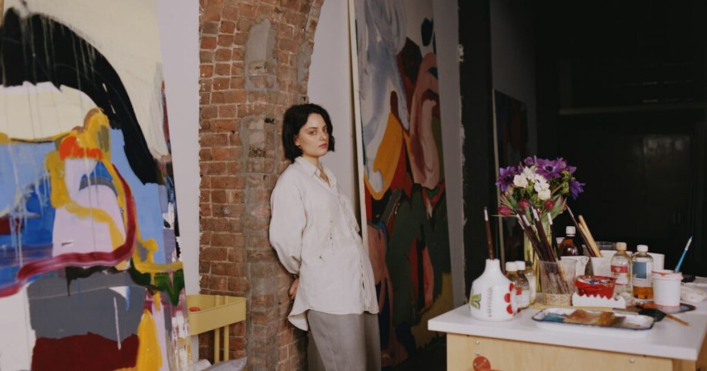 In the Studio With Tamo Jugeli, the Artist Whose Paintings Are “Pure Action” In the Studio With Tamo Jugeli, the Artist Whose Paintings Are “Pure Action”