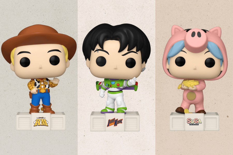 Shop Disney Pixar TinyTAN Figurine Funko Pop! Rocks: Toy Story x Tiny TAN - V as Lotso