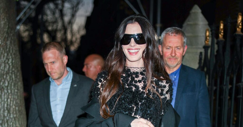 Anne Hathaway Brings Two Dark Takes To Naked Dressing