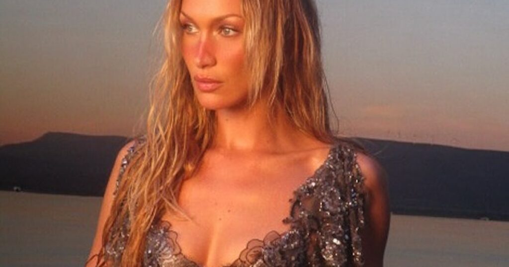 Bella Hadid Channels Britney Spears In a Sultry Y2k Set Bella Hadid Channels Britney Spears In a Sultry Y2k Set