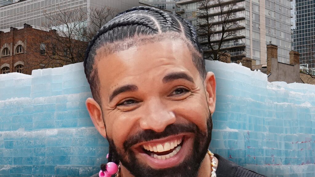 Drake's Toronto Ice Promotion Melted by Fire Crews After Fan Chaos