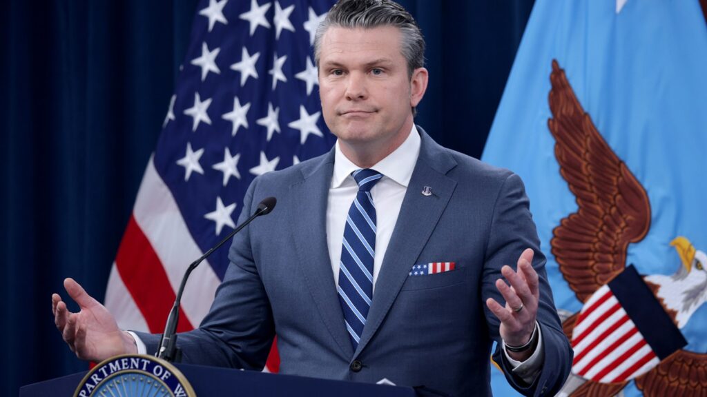 Hegseth Quotes Fake ‘Pulp Fiction’ Bible Verse in Pentagon Sermon Hegseth Quotes Fake 'Pulp Fiction' Bible Verse in Pentagon Sermon