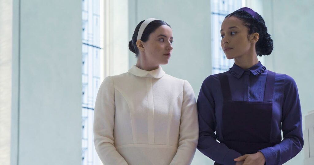 In 'The Testaments,' Chase Infiniti and Lucy Halliday Bring Teenage Drama to Gilead