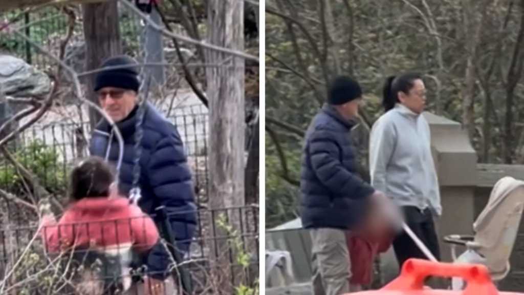 Robert De Niro Hits Playground With His 3-Year-Old Daughter Gia in New York Robert De Niro Hits Playground With His 3-Year-Old Daughter Gia in New York