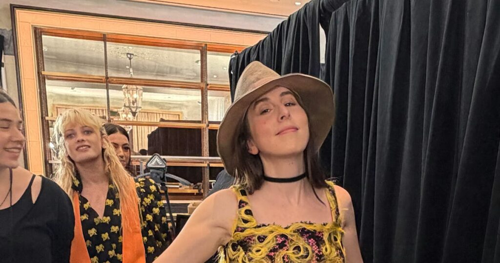 Alana Haim Made Her Own Merch for Her Louis Vuitton Runway Debut
