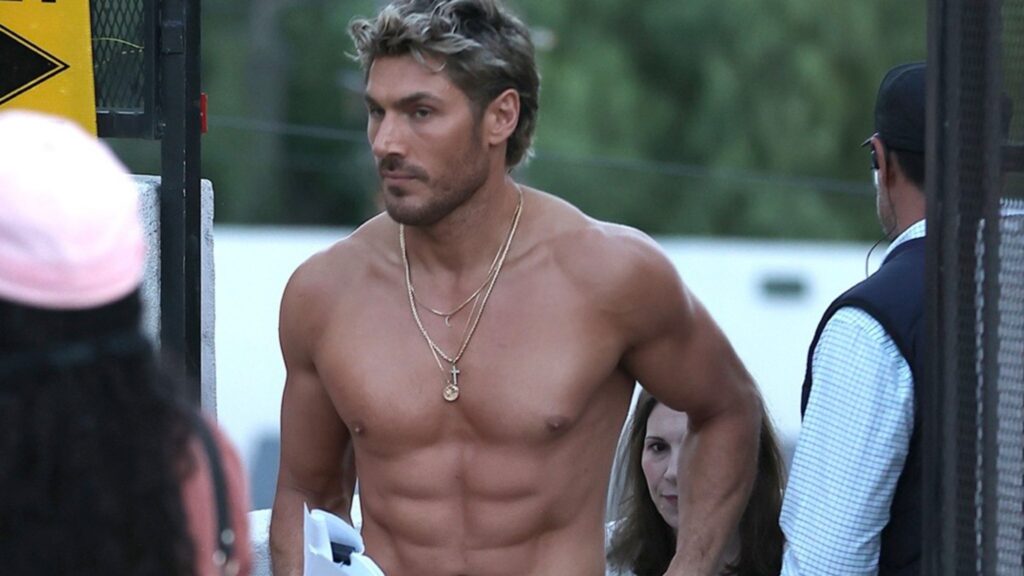 Celeb Hairstylist Chris Appleton Seen on Set Filming Scenes for 'Baywatch' Reboot