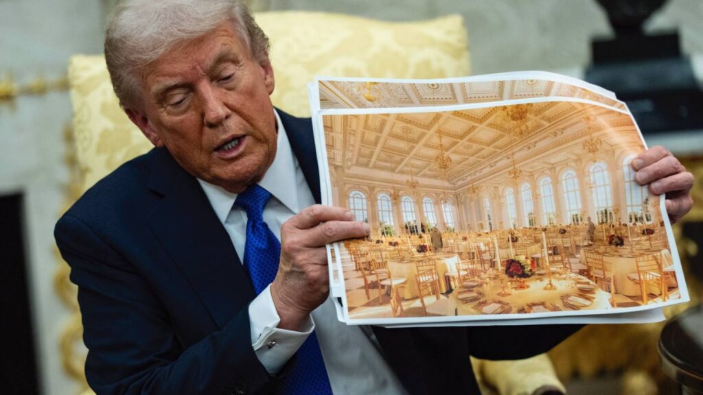 GOP Want $1 Billion in Taxpayer Dollars to Secure Trump Ballroom