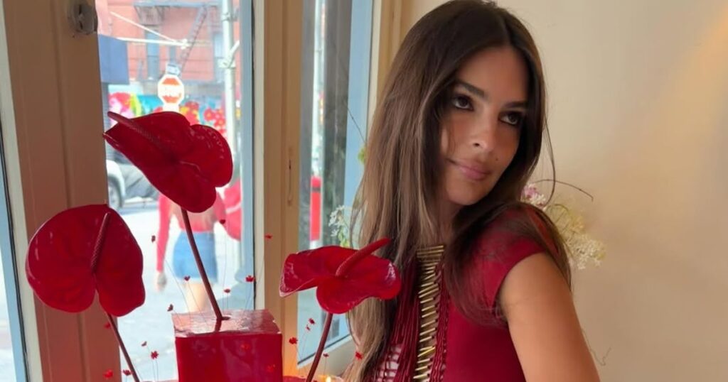 Emily Ratajkowski Took Cutouts To The Extreme For Her 35th Birthday Emily Ratajkowski Took Cutouts To The Extreme For Her 35th Birthday