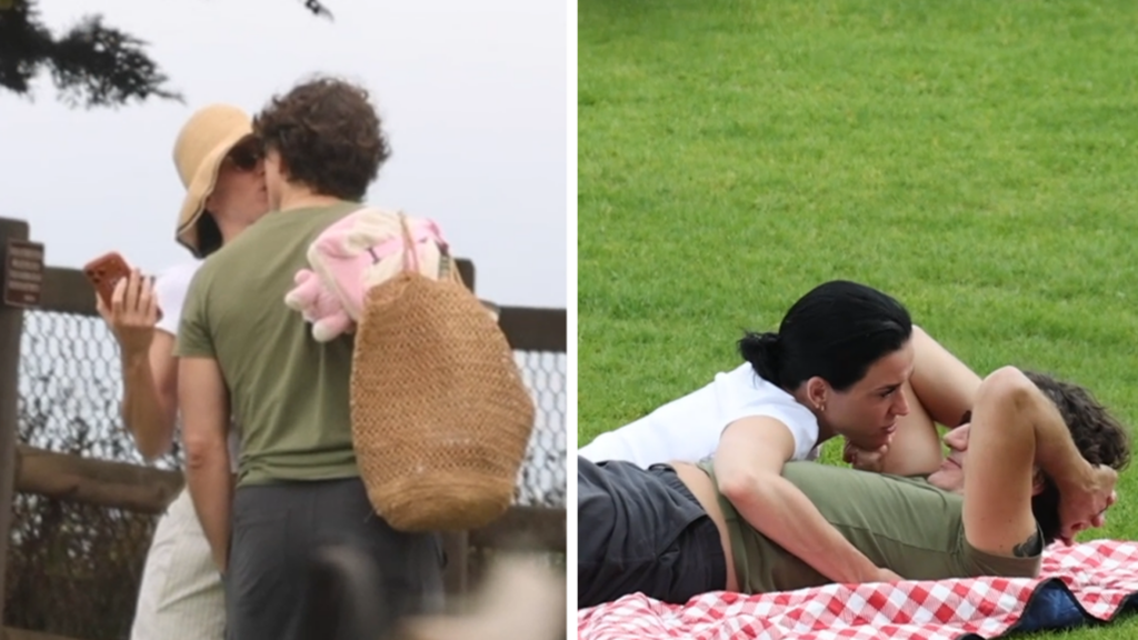 Katy Perry and Justin Trudeau Make Out in Santa Barbara Katy Perry and Justin Trudeau Make Out in Santa Barbara