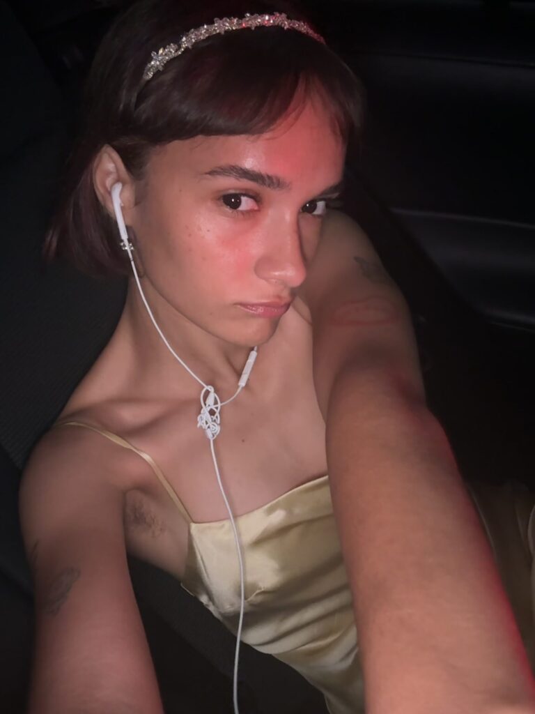 Mackenzie Thomas’s Night Inside Elite, Members-Only Sex Club SNCTM A selfie by Mackenzie Thomas before going in to SNCTM