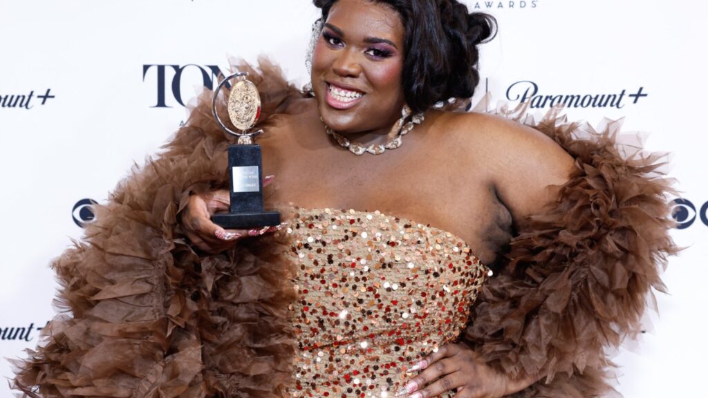 Qween Jean Becomes First Openly Trans Person to Win Tony Award Qween Jean Becomes First Openly Trans Person to Win Tony Award