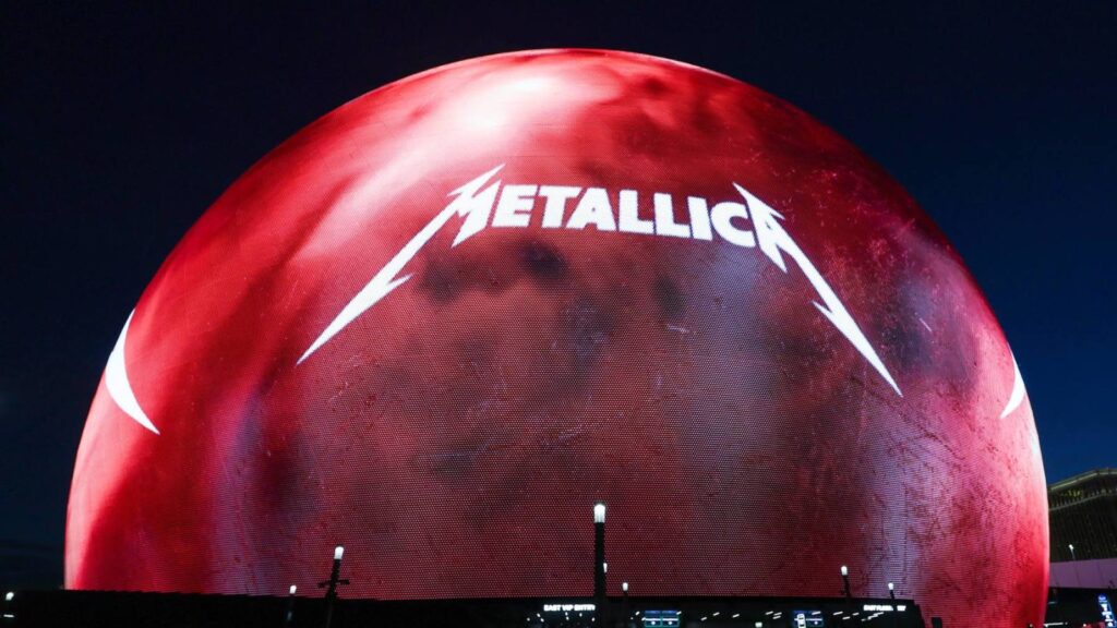 How Metallica’s Lars Ulrich Was Inspired by U2’s Sphere Residency How Metallica’s Lars Ulrich Was Inspired by U2's Sphere Residency