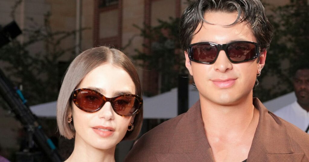 Hudson Williams and Lily Collins Are Couture Week's Surprising Front Row Duo