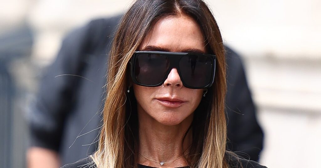 Victoria Beckham’s Posh Paris Touchdown Includes A ‘WAG’-Worthy Bag Victoria Beckham’s Posh Paris Touchdown Includes A 'WAG'-Worthy Bag