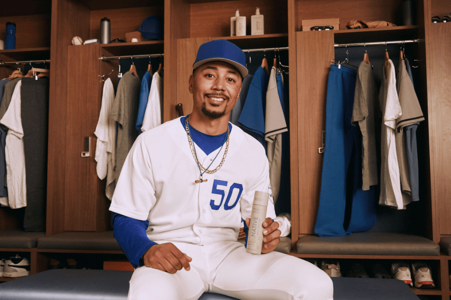 Dodgers’ Star Mookie Betts Breaks Down His Pregame Routine Mookie Betts x Native campaign