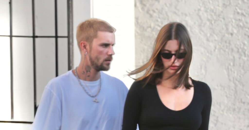 Justin and Hailey Bieber Coordinate in Low-Key L.A. Summer Style Justin and Hailey Bieber Coordinate in Low-Key L.A. Summer Style