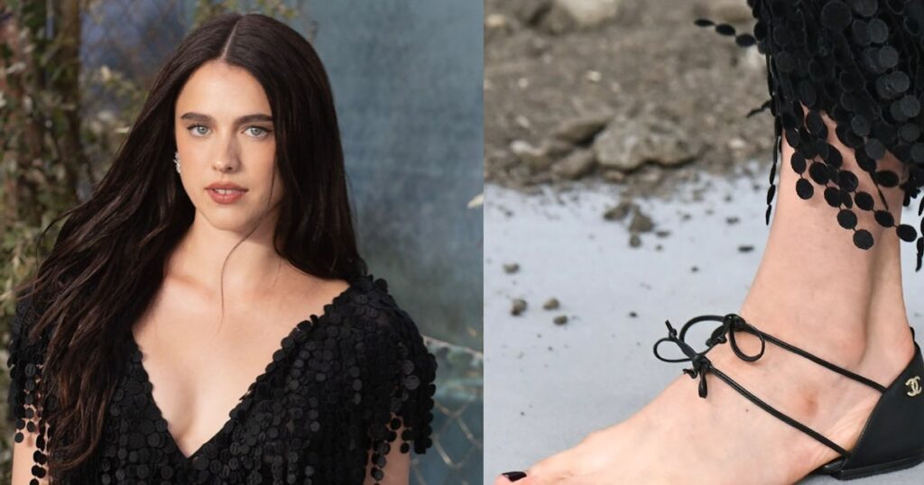 Margaret Qualley Wears Chanel's Viral Naked Shoes on the Red Carpet