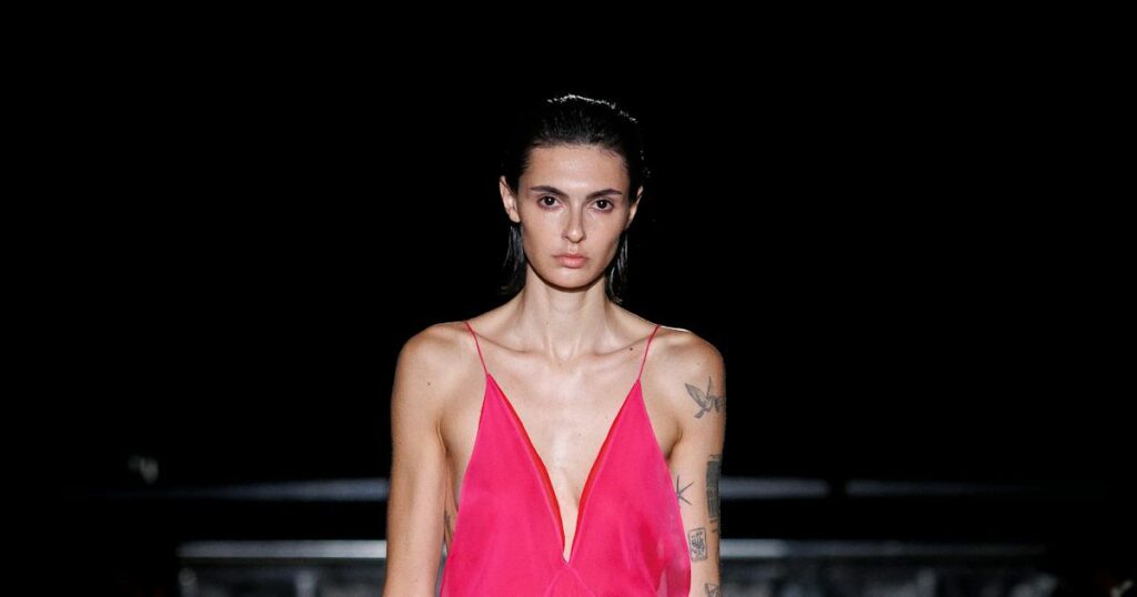 Aaron Esh’s Spring 2027 Collection Is Full of Clothes That Look Perfectly Wrong Aaron Esh's Spring 2027 Collection Is Full of Clothes That Look Perfectly Wrong