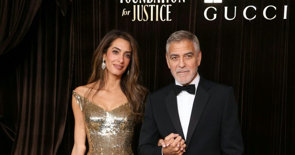 Amal Clooney Glimmers in Gilded Fringe at the 2026 Albie Awards Amal Clooney Glimmers in Gilded Fringe at the 2026 Albie Awards