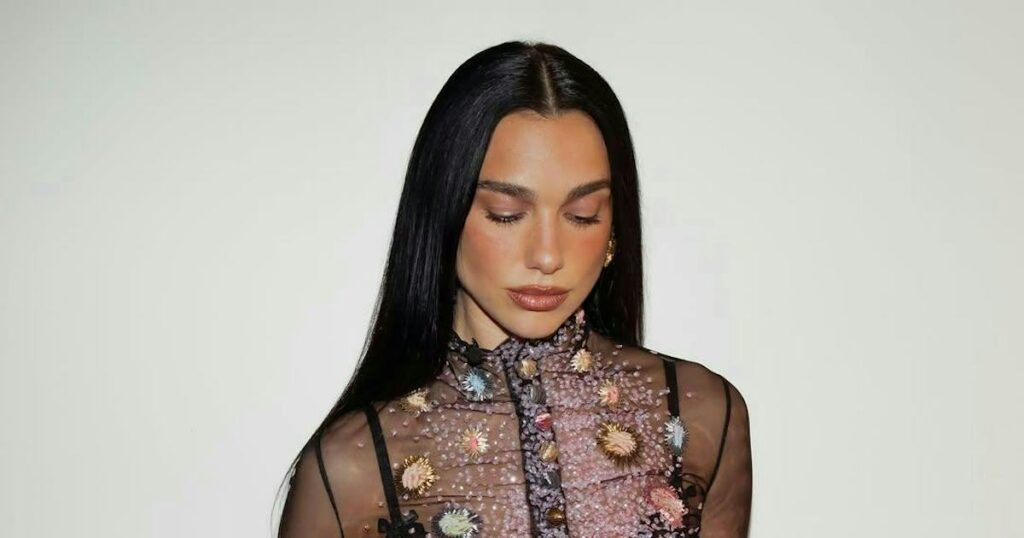 Dua Lipa Wears a Sheer Under-the-Sea Fantasy Shirt to Interview Patti Smith Dua Lipa Wears a Sheer Under-the-Sea Fantasy Shirt to Interview Patti Smith
