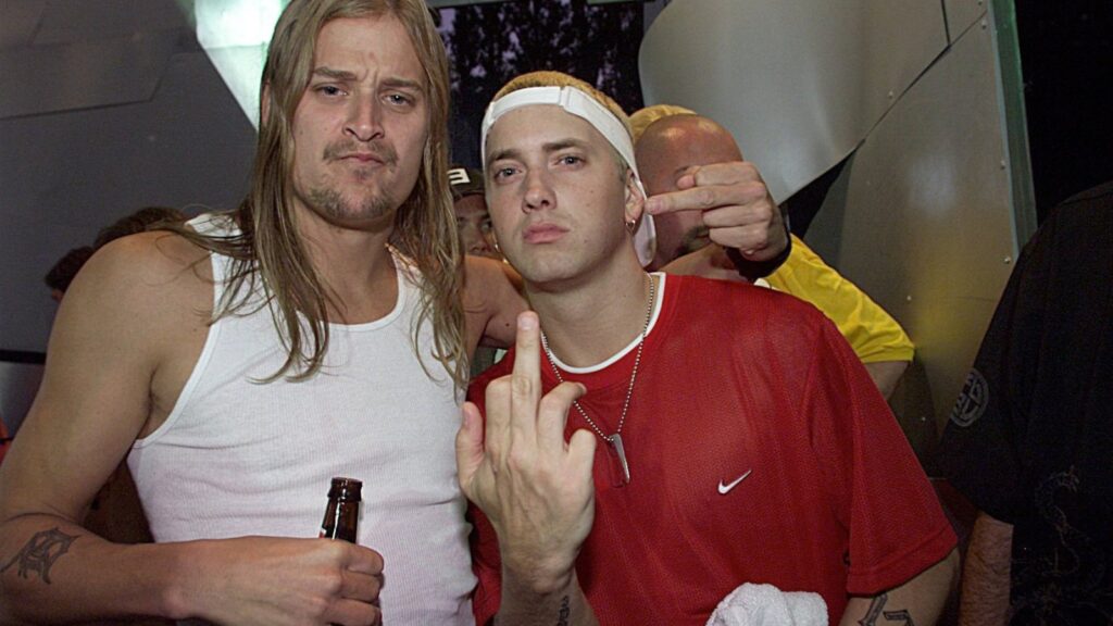 Eminem Defends Kid Rock Collaboration: ‘Not About Choosing Sides’ Eminem Defends Kid Rock Collaboration: 'Not About Choosing Sides'