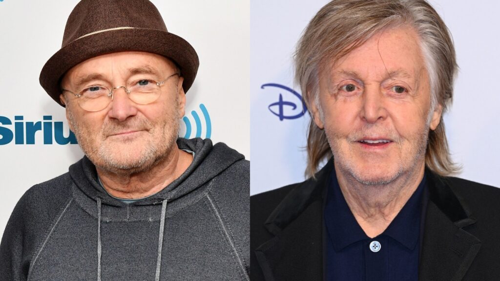 Phil Collins Says He 'Kissed and Made Up” With Paul McCartney After Snub