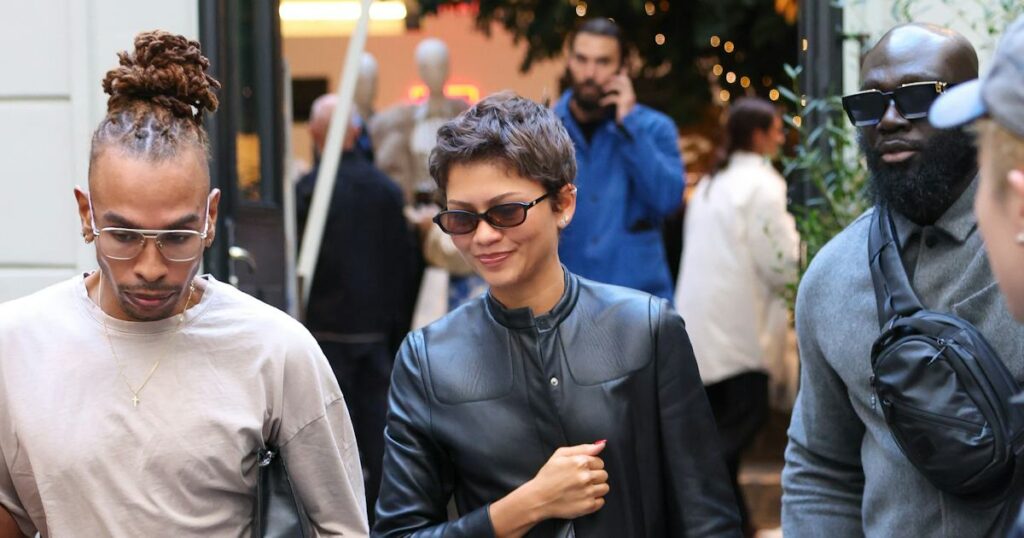 Zendaya Gives the Errand-Running Uniform an Avant-Garde Twist in Paris